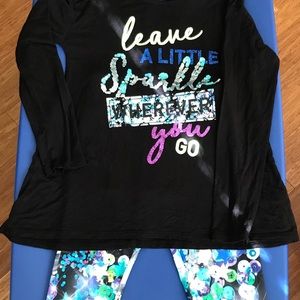 JUSTICE outfit Size 10 Super cute!